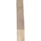 Ekena Millwork 5 1/2"W x 28"D x 32"H Balboa Smooth Knee Brace, Douglas Fir BRC06X28X32BOA00SDF - alternate 3
